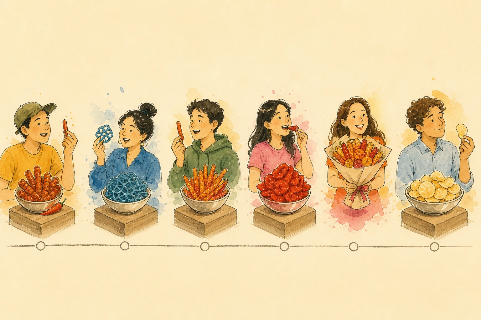 Ilustración de productos top por tráfico ecommerce
